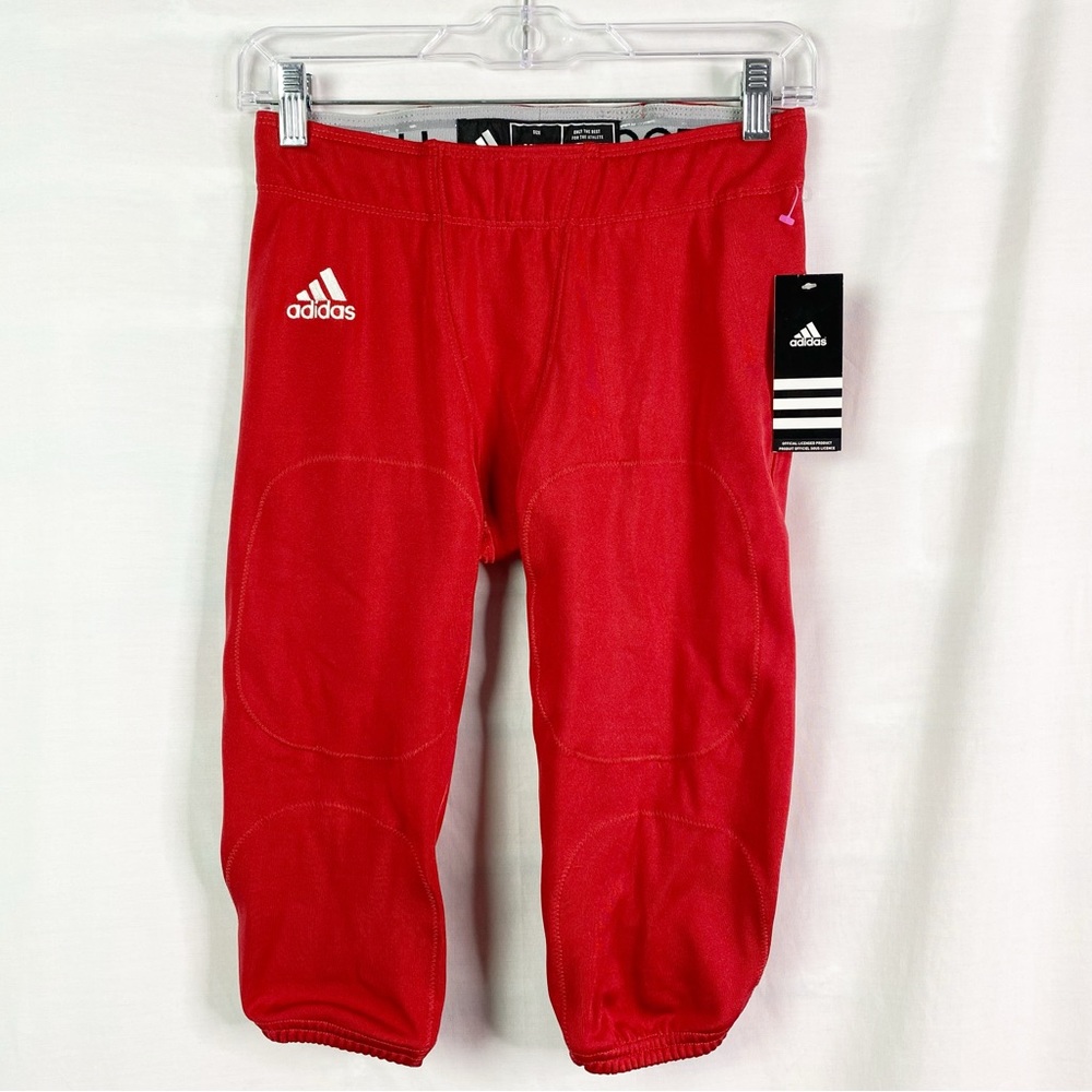 Adidas Climalite Red Youth Football Pants XL NEW NWT